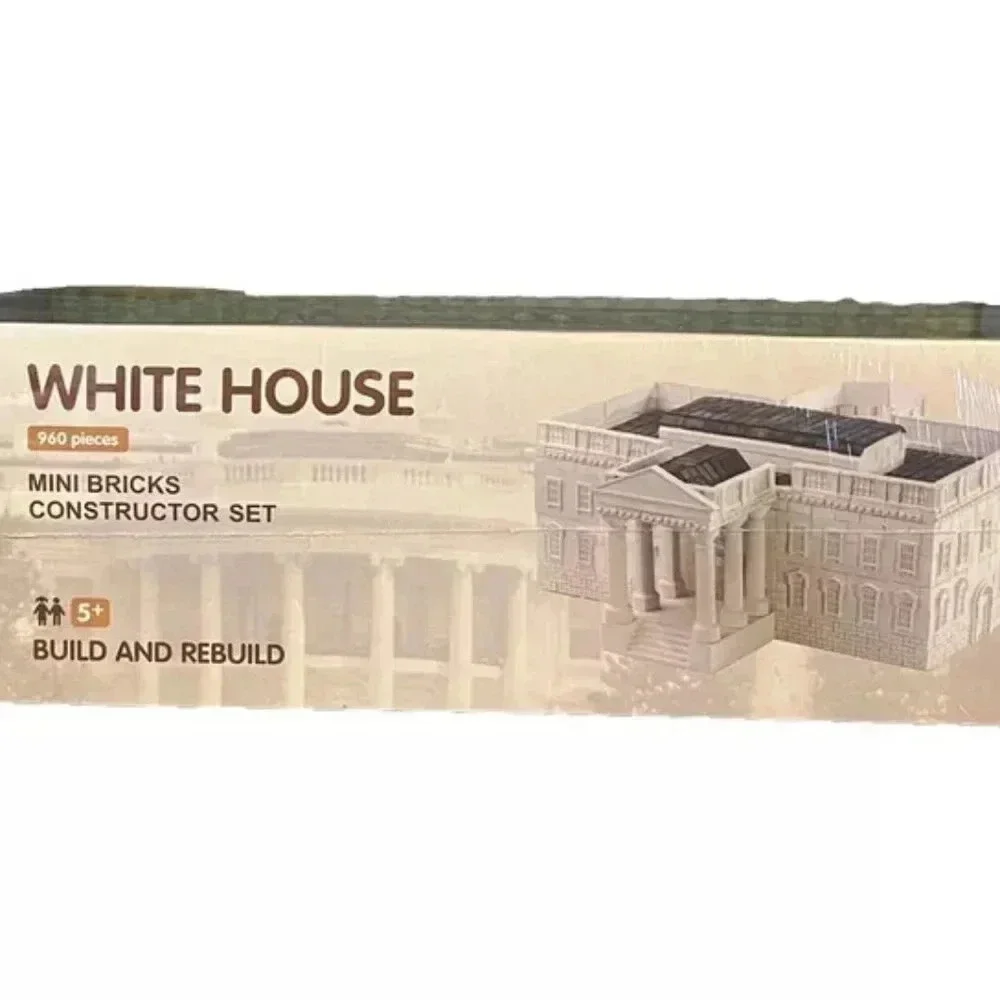 NEW White House Mini Brick Building STEM Construction Set * Made in Ukraine